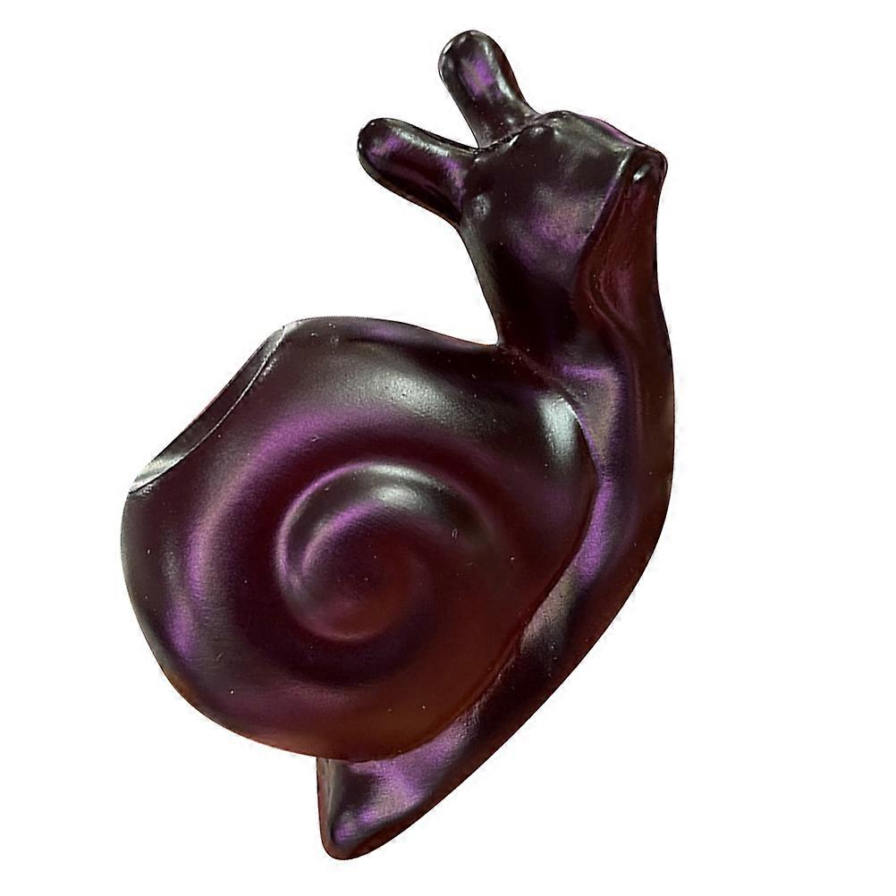 Resin Snail Sculpture, Practical Decorative Base for Crystal Balls, Home Ornament
