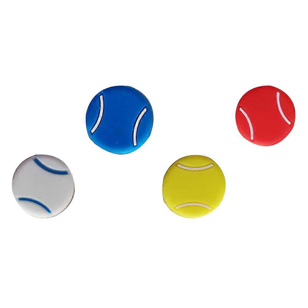 Tennis Racket Absorbers Silicone Dampeners for Vibration Control 4Pcs