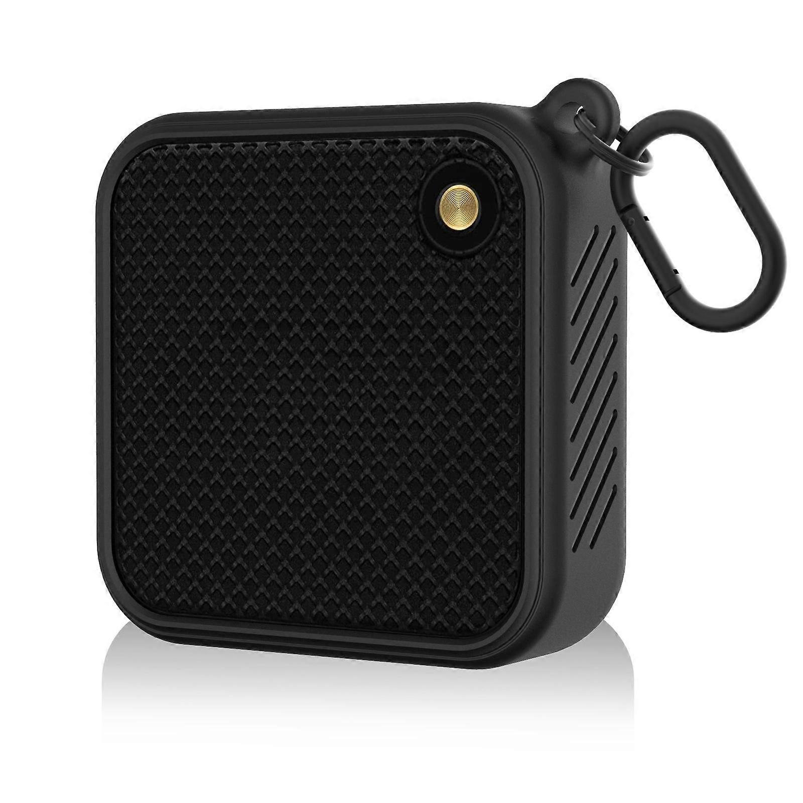 For Marshall Willen Speaker Silicone Cover Case(Black)