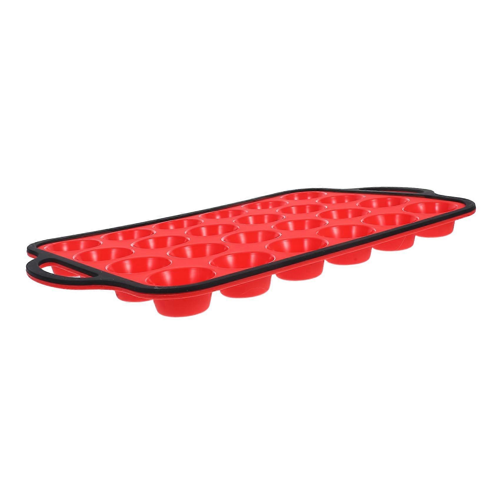 Mini muffin pan made of silicone, easytorelease and easytoclean baking tray for mini cupcakes