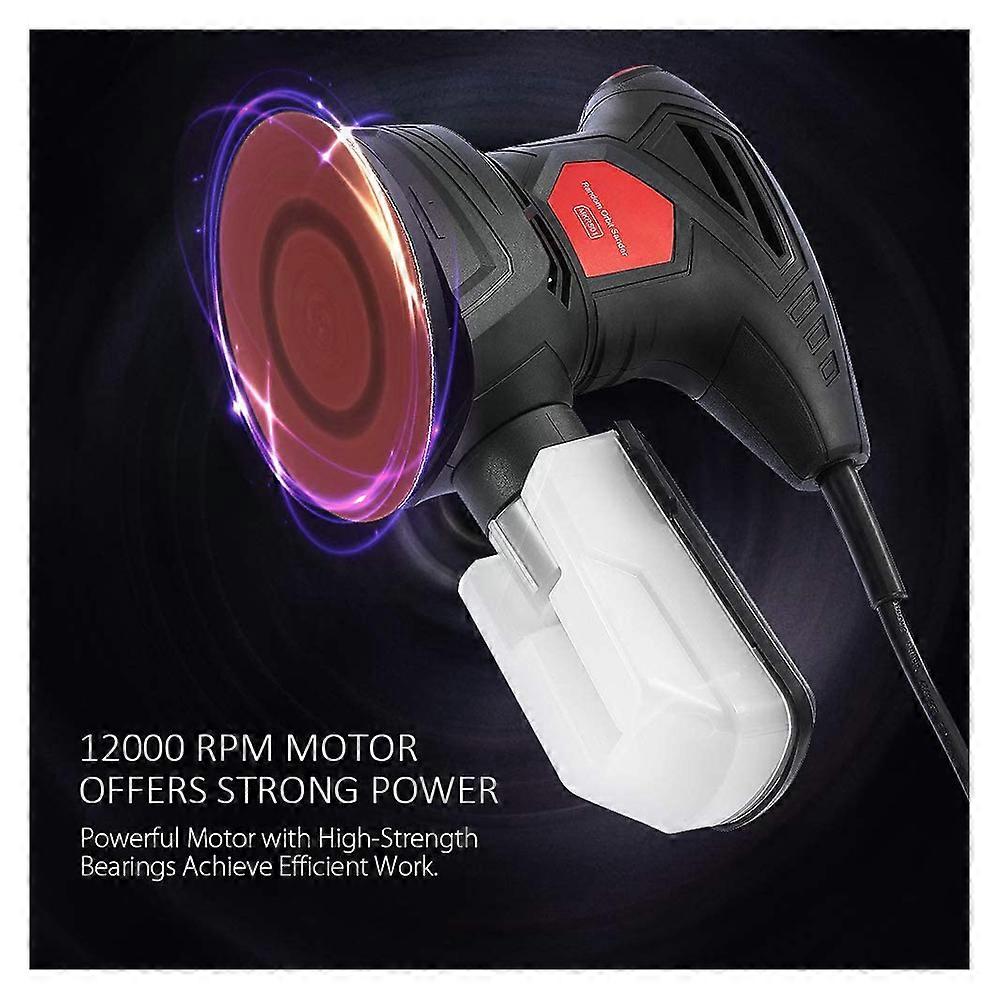 Meterk 300W Orbit Sander with Dust Collection Box