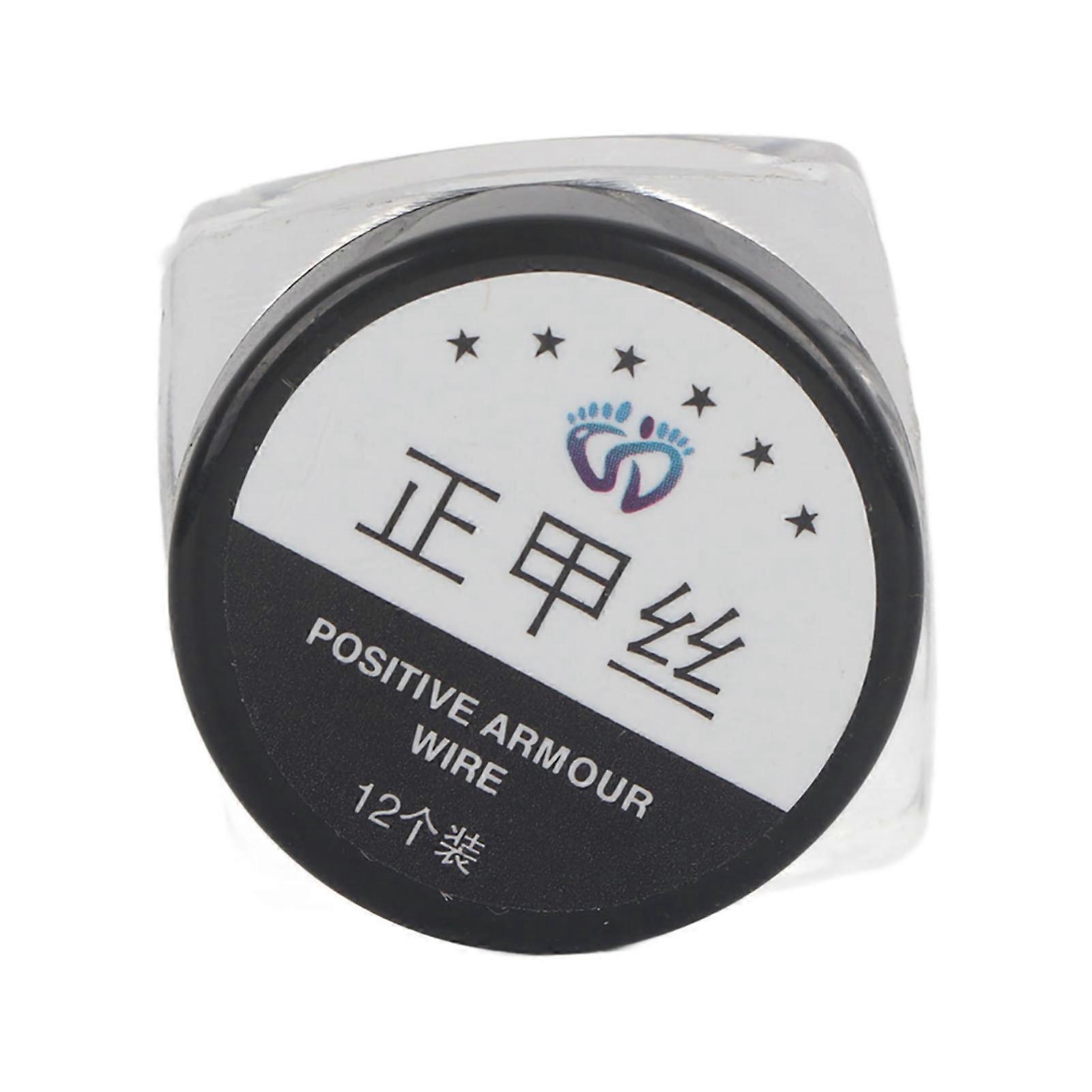 12Pcs/Box Toenail Correction Tool 6 Sizes Ingrown Wire Fixer Toe Nail Recover Foot Care