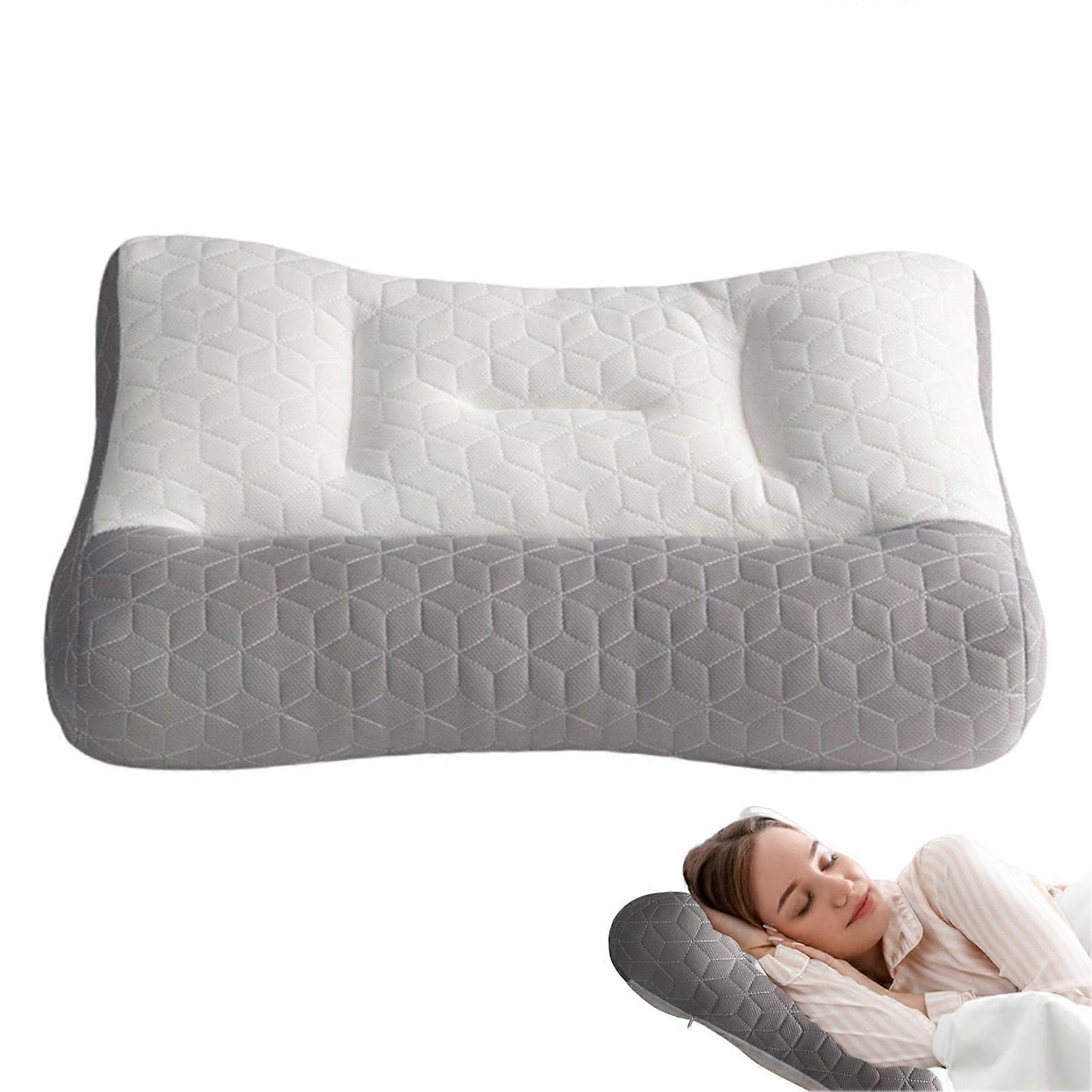 Orthopedic Pillow for Sleeping, Portable Cervical Support Pillow