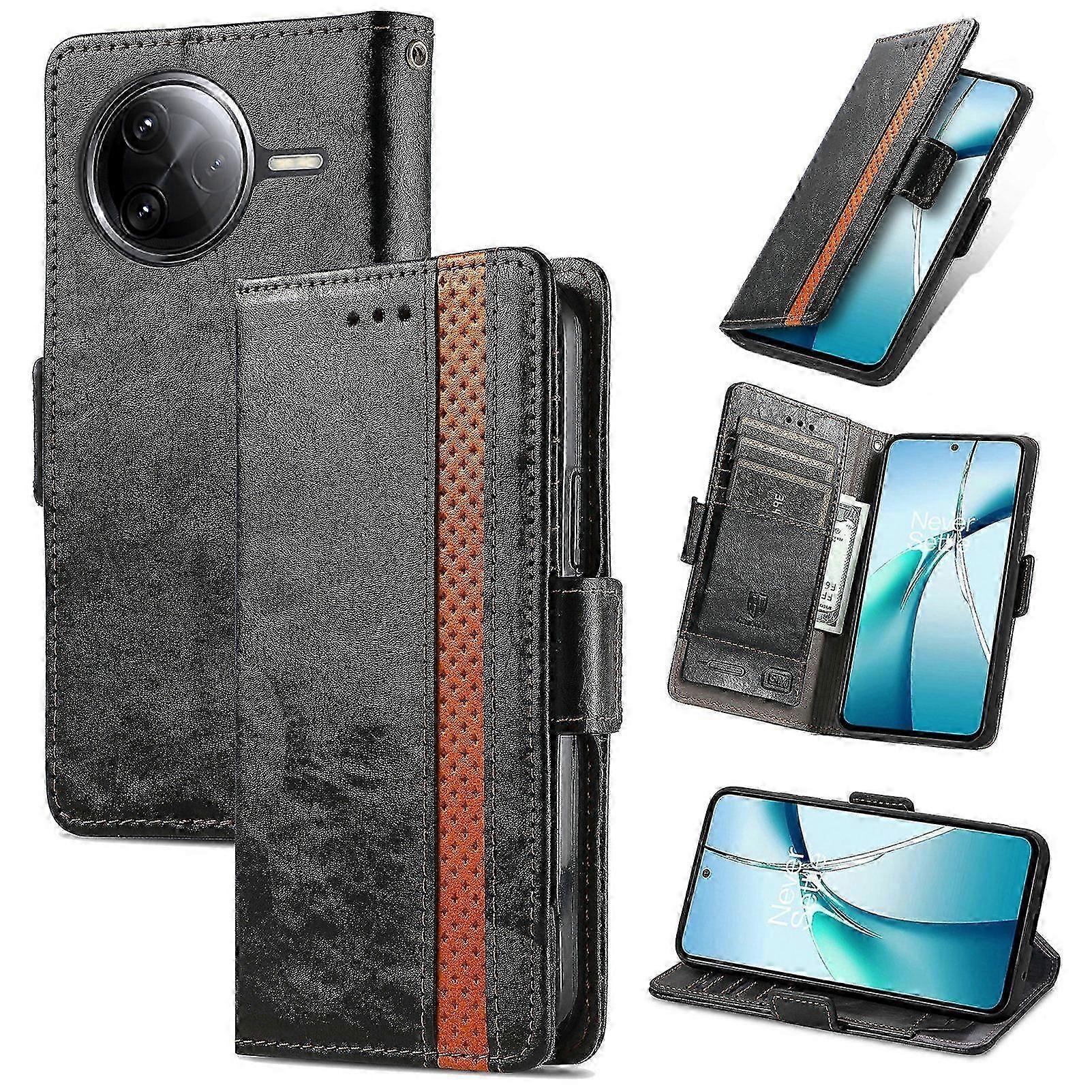 Compatible With Xiaomi Poco F7 Ultra Wallet Case, Pu Leather Flip Case With Card Holders Rfid Blocking Kickstand Phone Cover