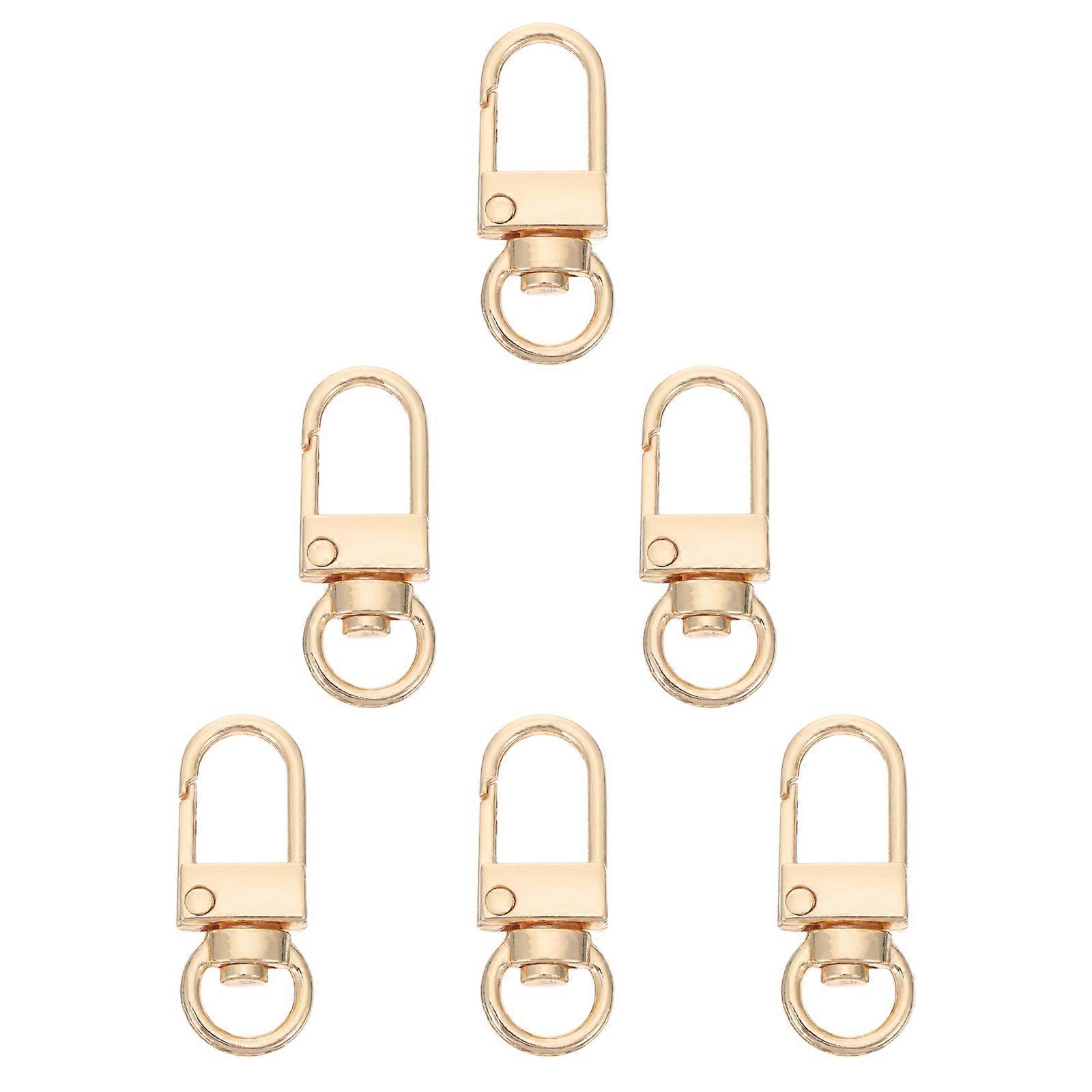 15pcs Metal Bag Lobster Claw Clasp Purse Strap Belt Ring Buckle