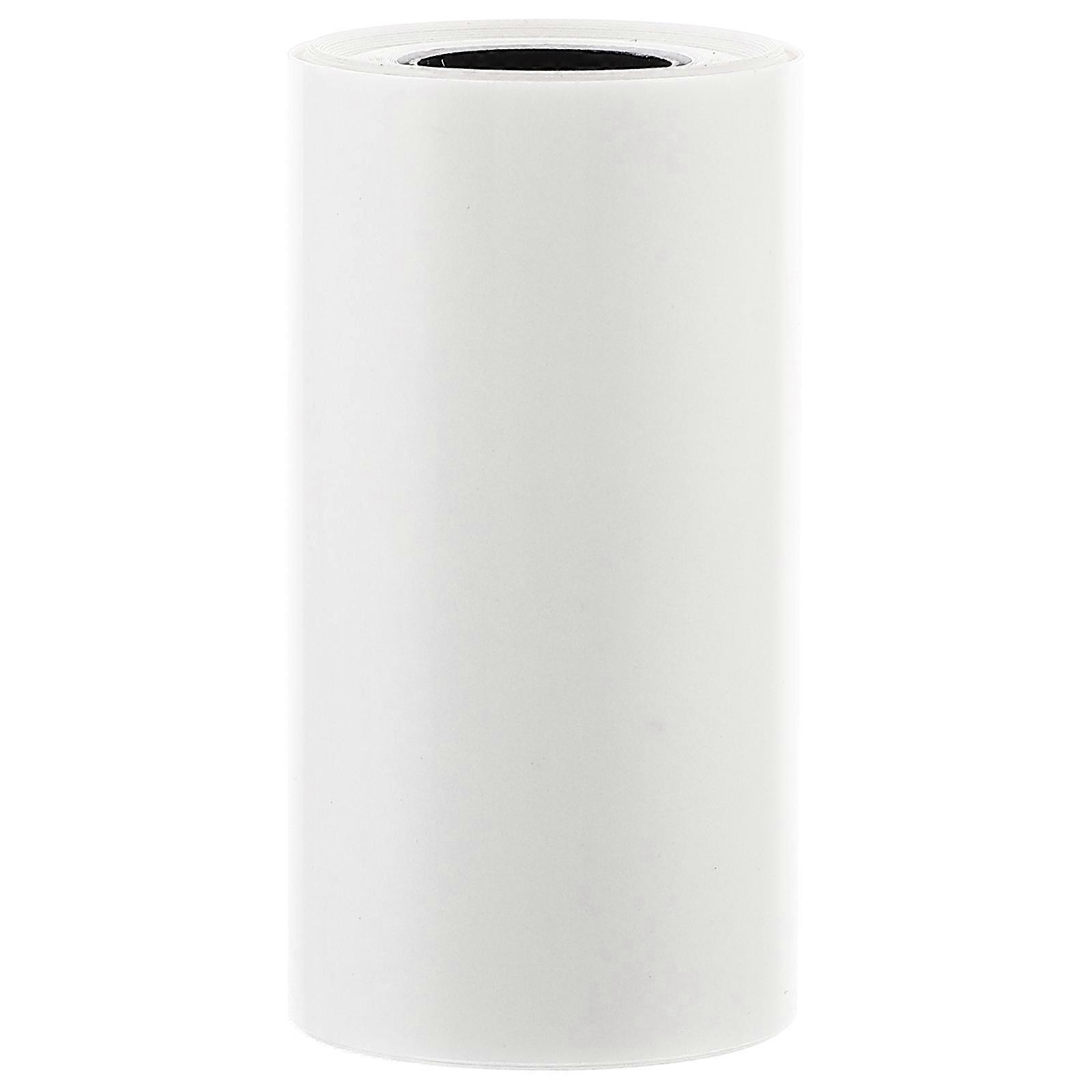 1 Roll Instant Camera Thermal Paper Sticker Refill for Thermal Printer, Transparent Adhesive Photo Paper for Home, Office, and Retail Use