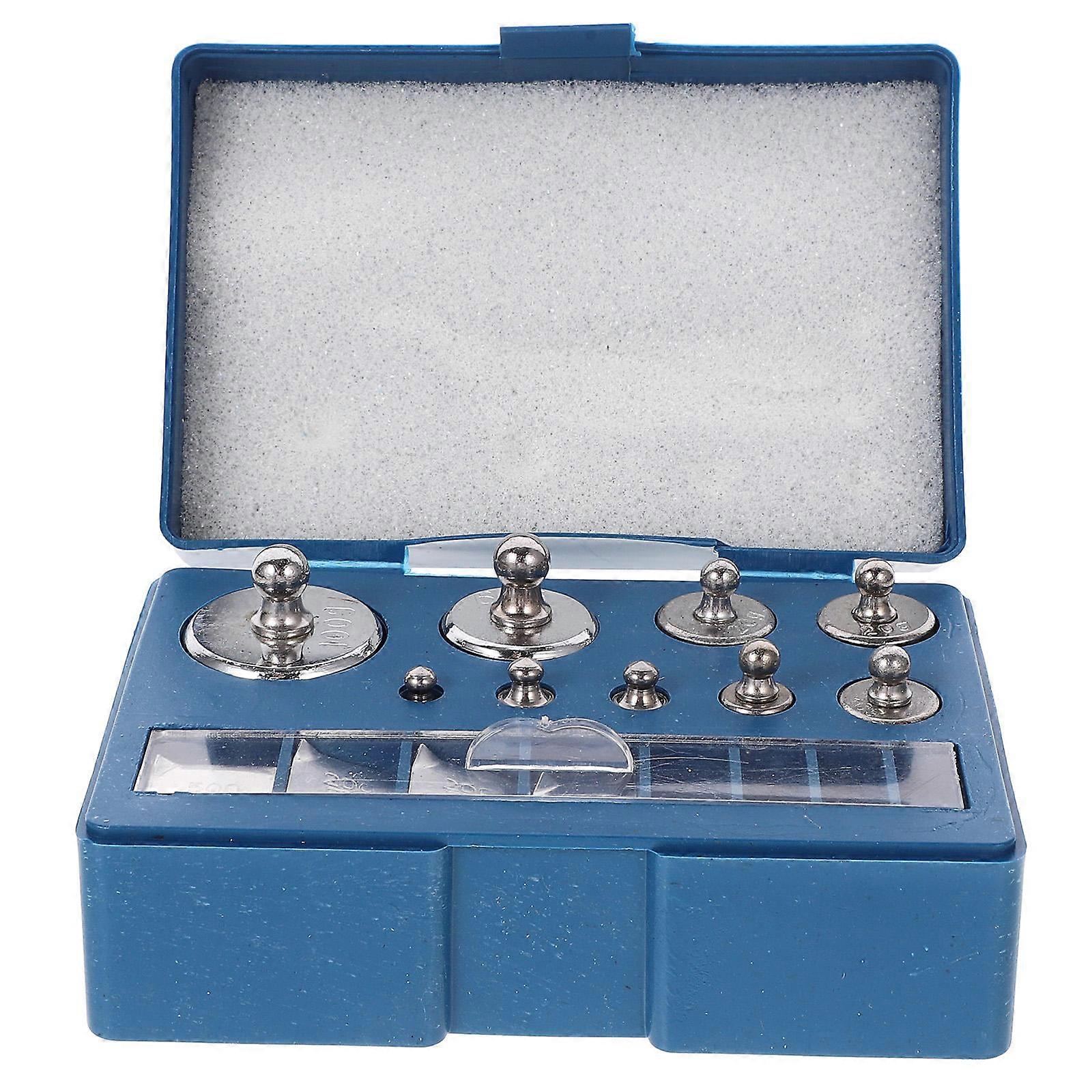 Digital Scale Calibration Weights 1 Set Compact Design Steel Weights For Jewelry Scale Accurate Measurement For Scientific Experiments