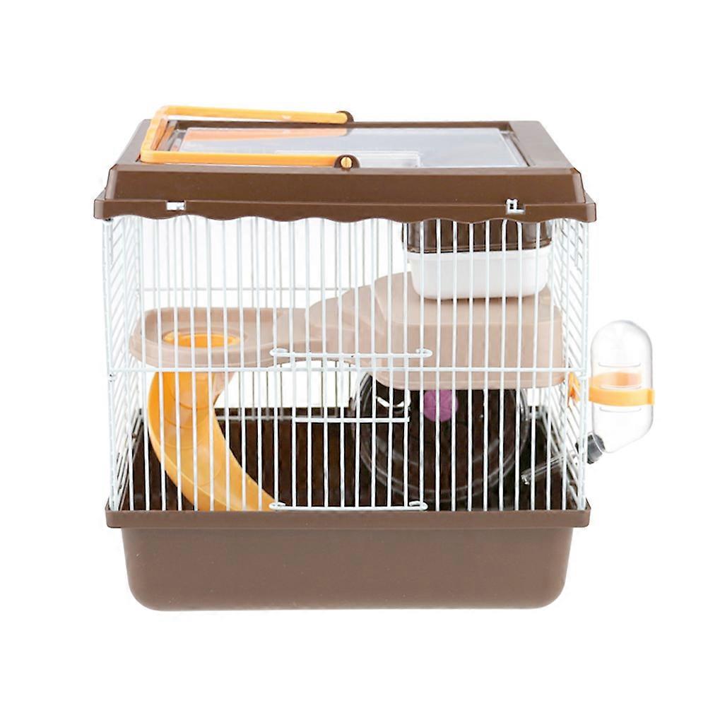 Multifunctional Hamster Cage with Transparent Sunroof Luxury House for Pet Use Small Pet Products
