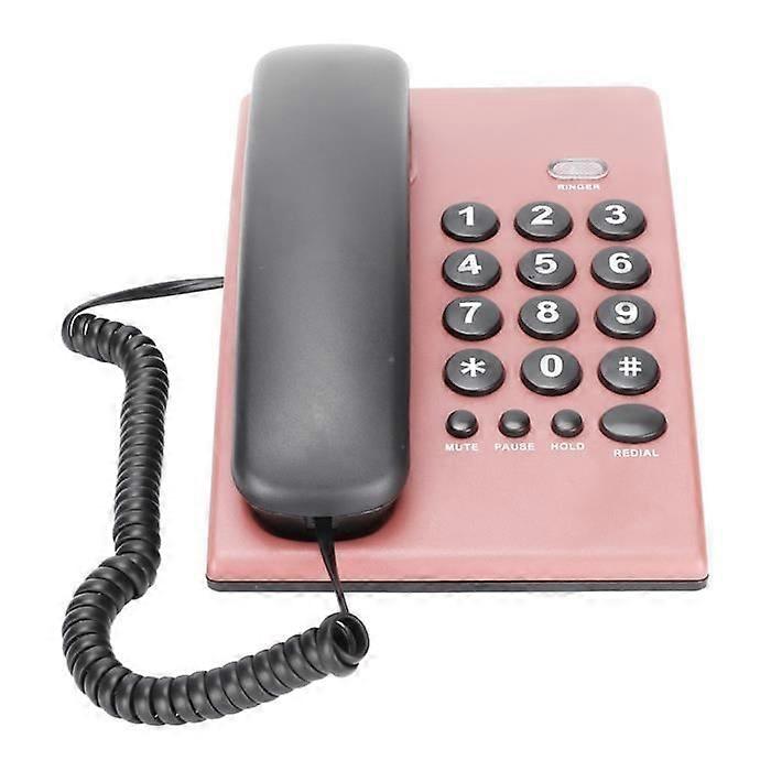 KxT504 Corded Landline Multifunctional Home Battery-Free Corded Telephone with Dual Handset