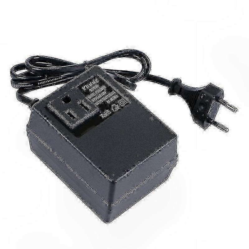 110V to 220V Voltage Converter Transformer with US/EU Plug Adapter