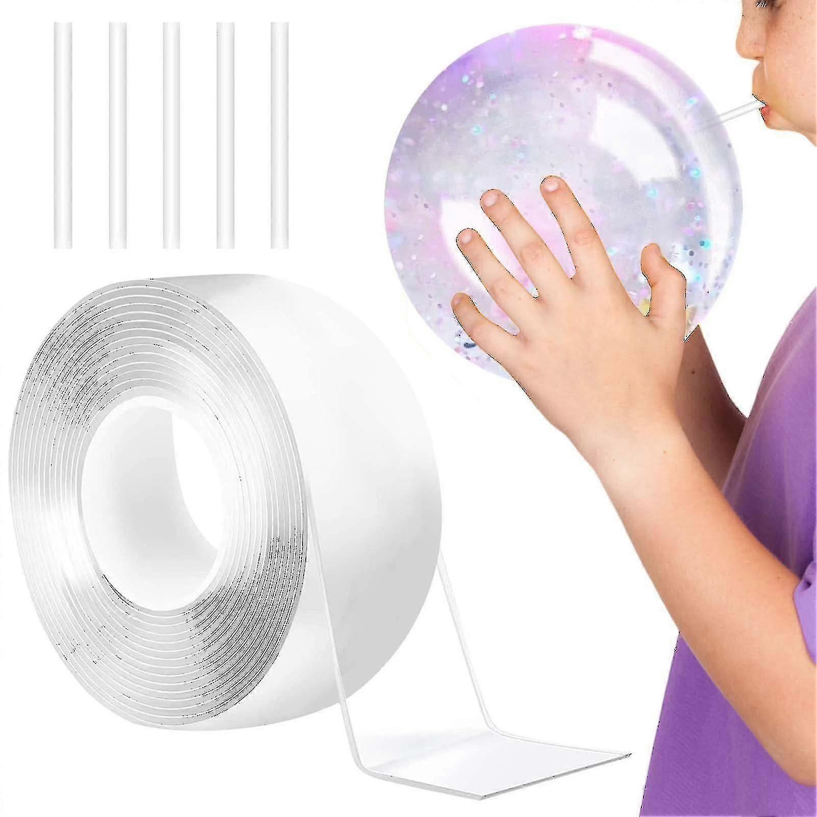 Tape Bubble Balloon Toy Nano Tape Bubbles Nano Tape Compatible With Making Bubbles Fe