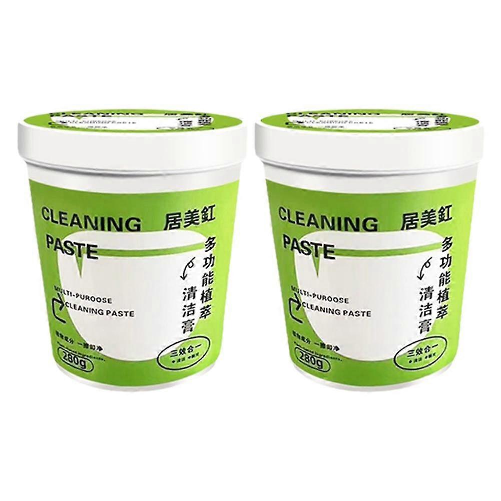 Crazyview All Purpose Cleaning Paste,10oz Bathtub Steel Cookware Paste Household Grease For Tough Stains Removal