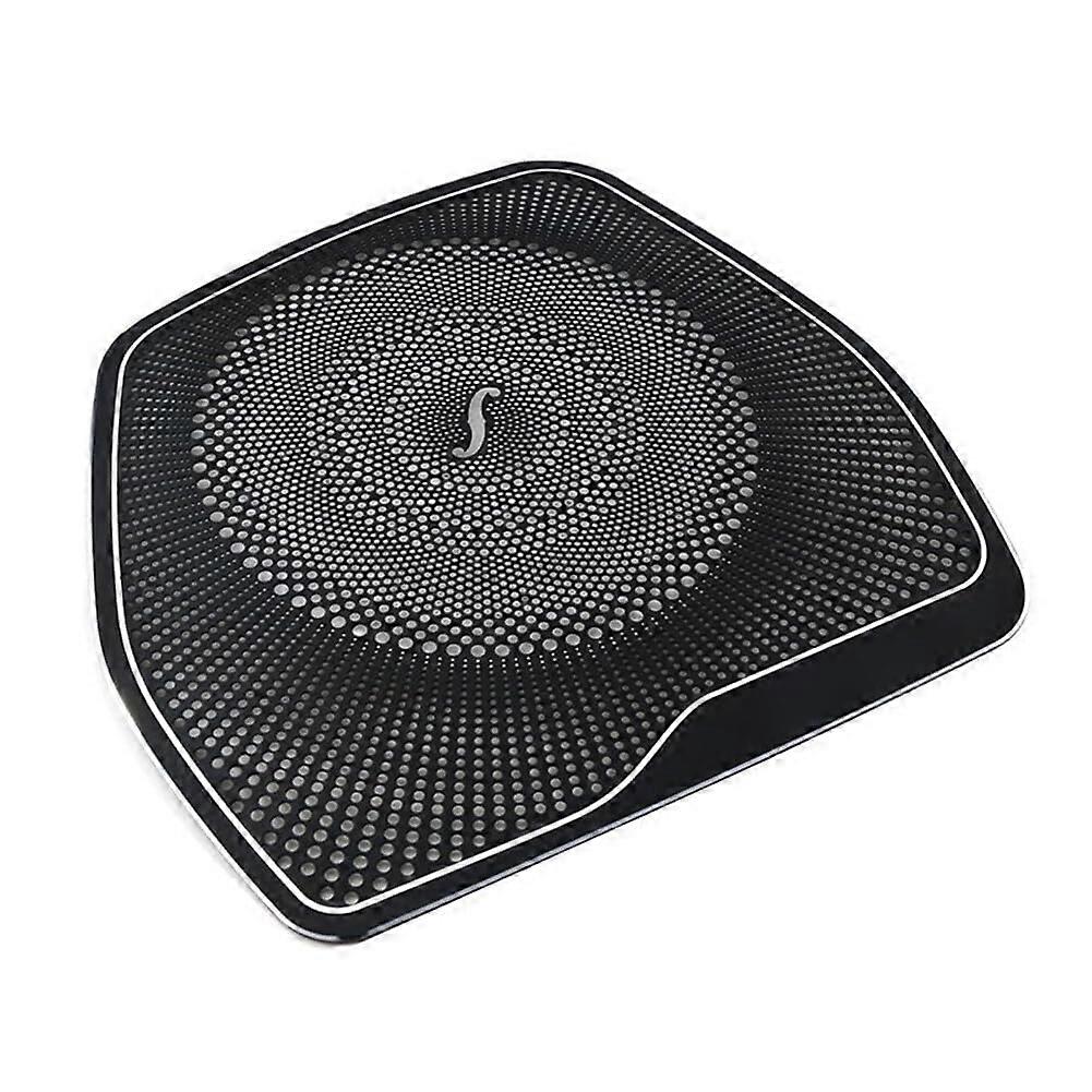 Dashboard Speaker Cover W205, Aluminium Trim Audio Speaker Tweeter Cover for C-Class W205 C180 C200 2015-2017