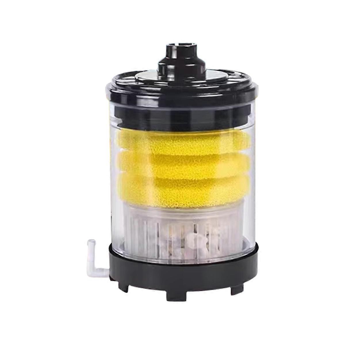 Aquarium Fish Poop Stool Toilet Manure Suction Filter Collector Fish Tank Biochemical Sponges with Media Balls
