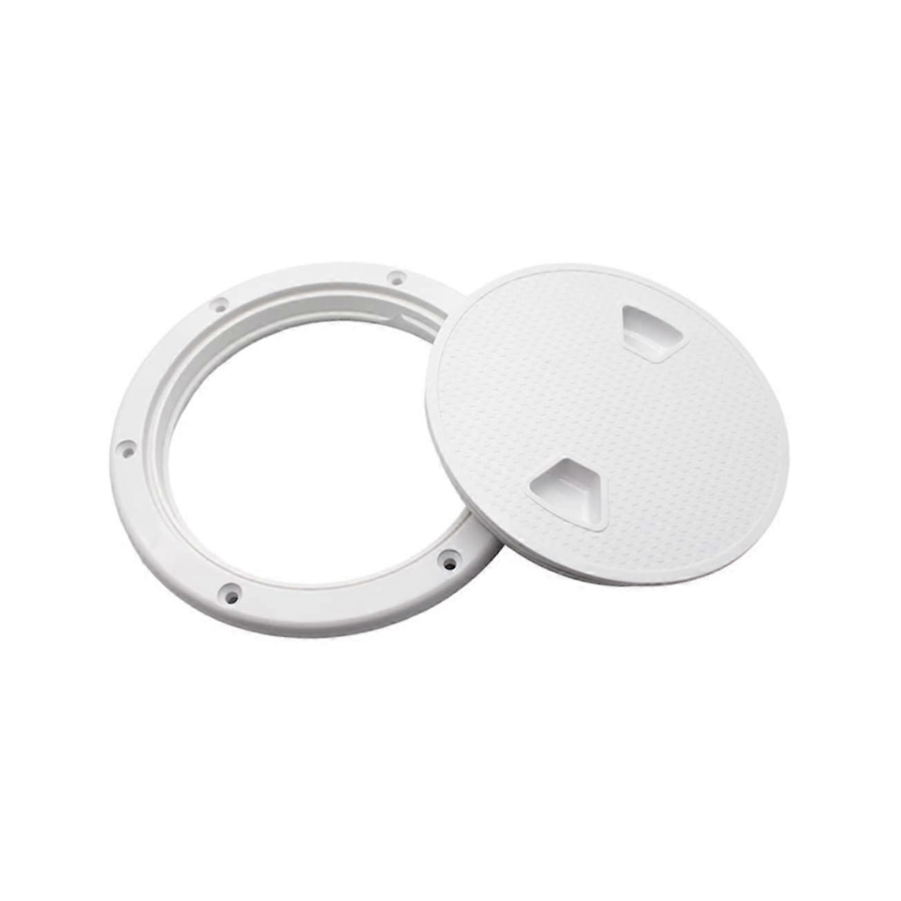 Round Deck Inspection Hatch Cover Non-Access Plate for Yachts and Boats, Durable Marine-Grade Design for Easy Maintenance