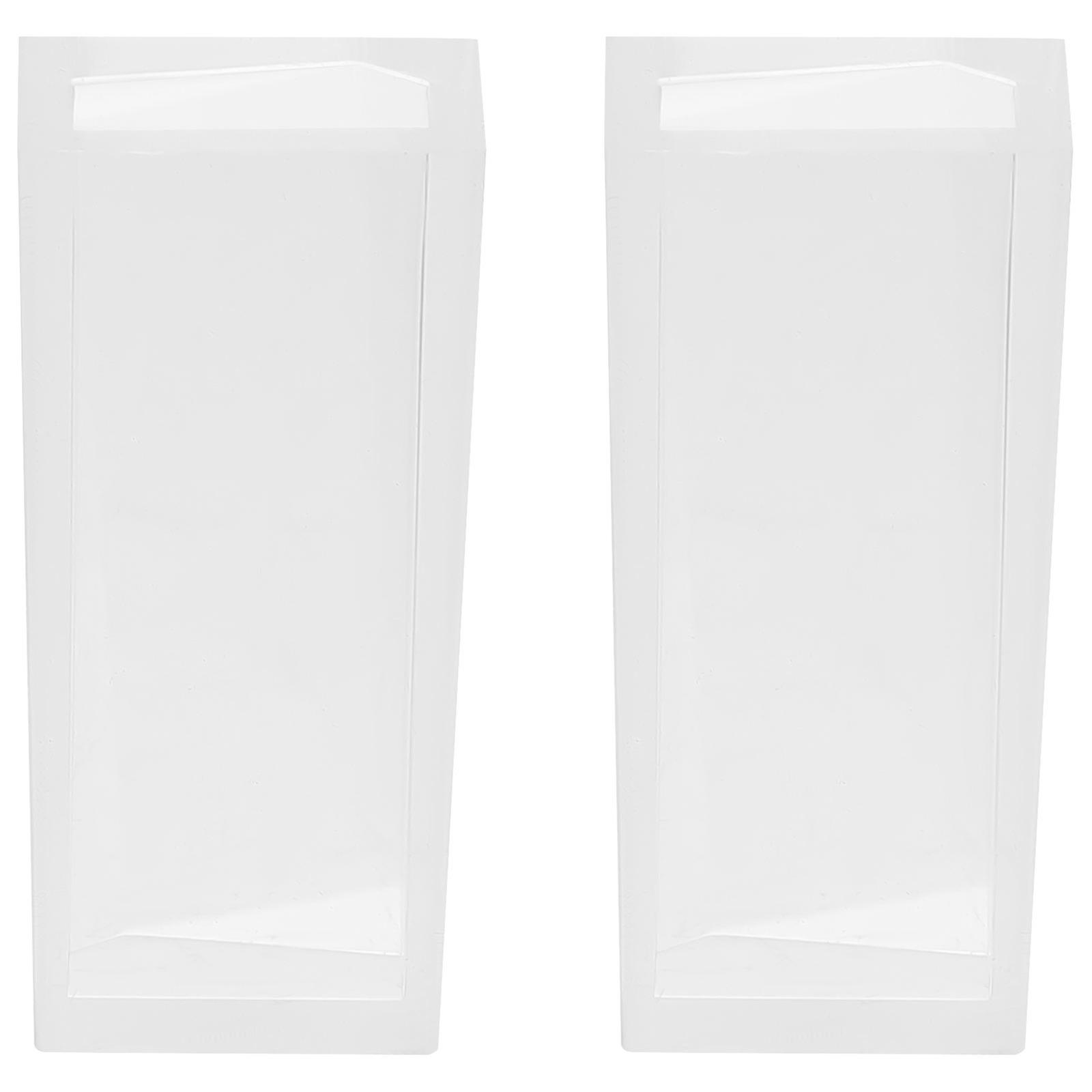Transparent Silicone Pendant Molds for Epoxy DIY Crafts Durable, Non Stick & Easy to Clean 2PCS Set for Jewelry Charms & Handmade Projects