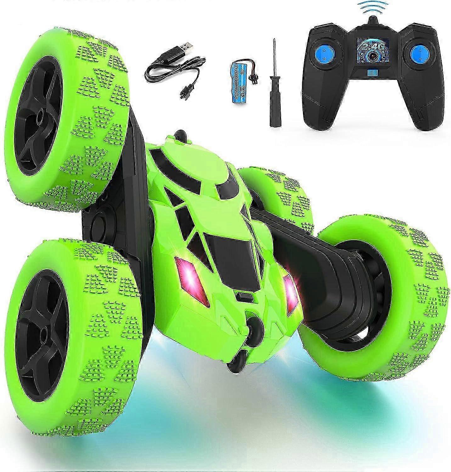 Remote Control Car Double-Sided 360 Rotating Car Toy