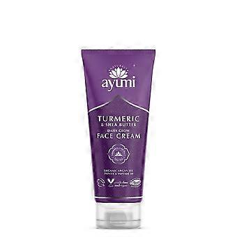 Ayumi Kurkuma-Gesichtscreme 100 ml – 3er-Pack