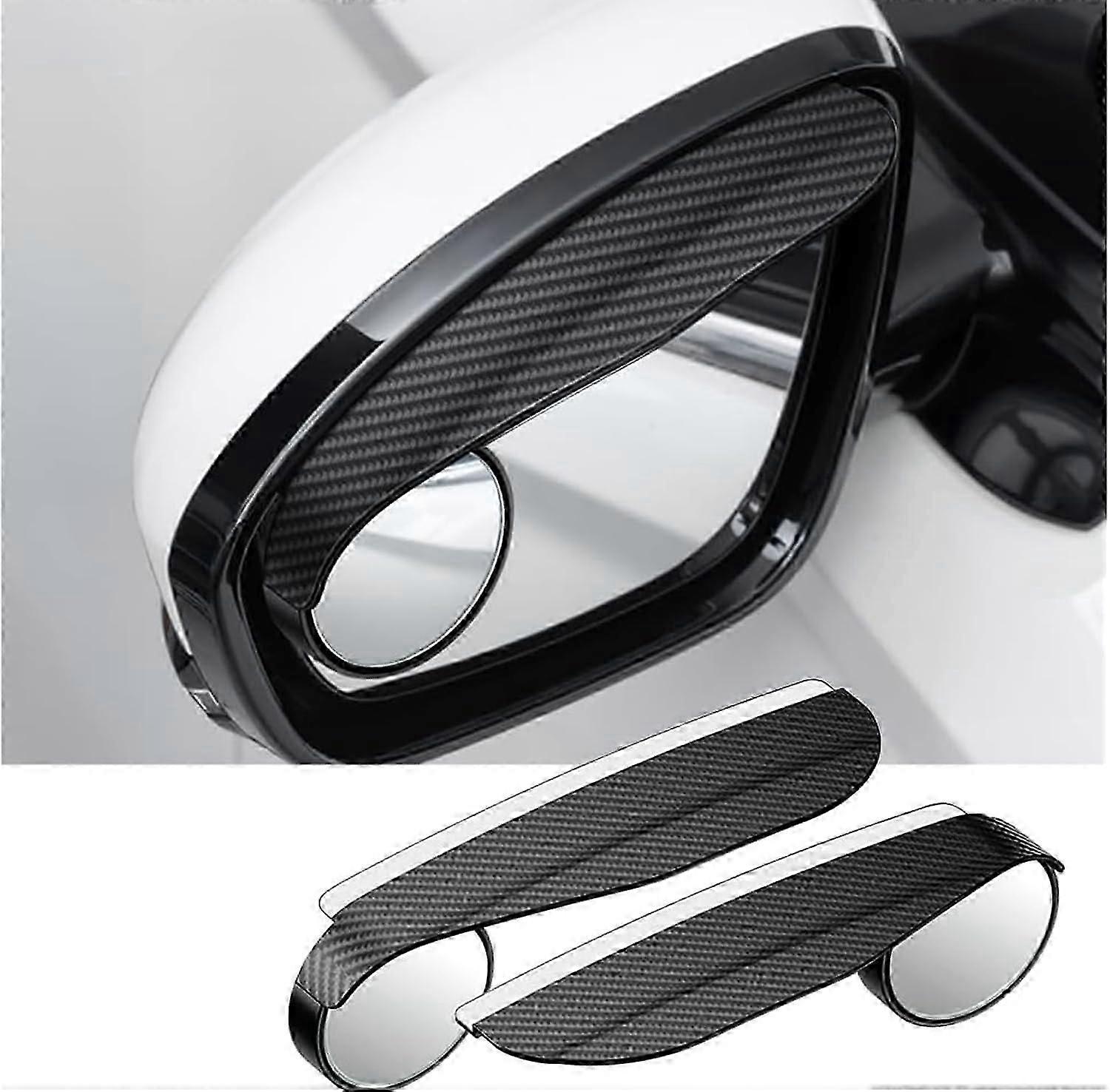 2 Pieces Car Blind Spot Mirror for Opel Mokka X 20162019, Adjustable HD Convex Wide Angle Blind Spot Mirror SelfAdhesive Rearview Mirror