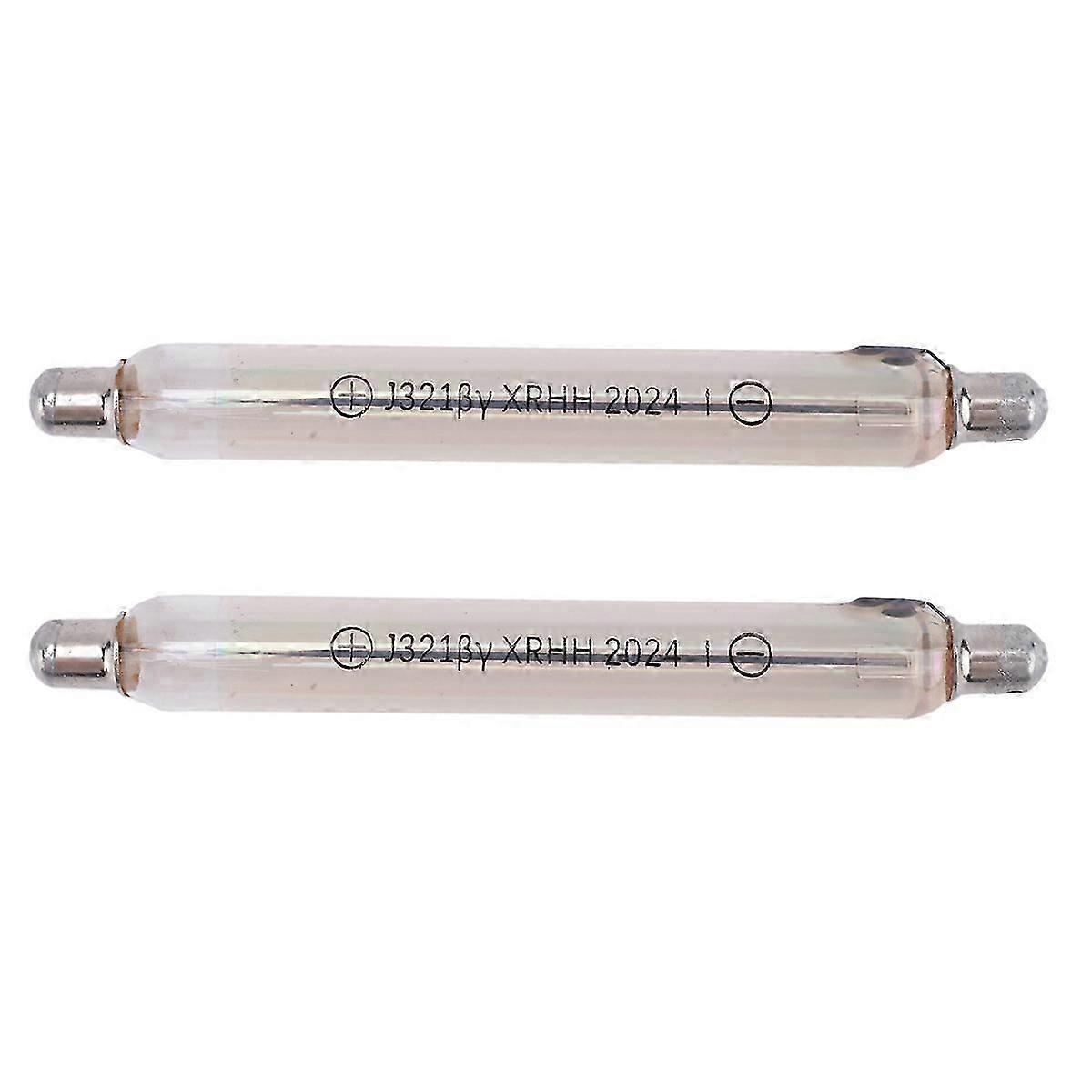 2PCS J321 Geiger Tube Counter Hard Beta Detectors Geiger Counter Kit the Tube suitable for Nuclear Radiation