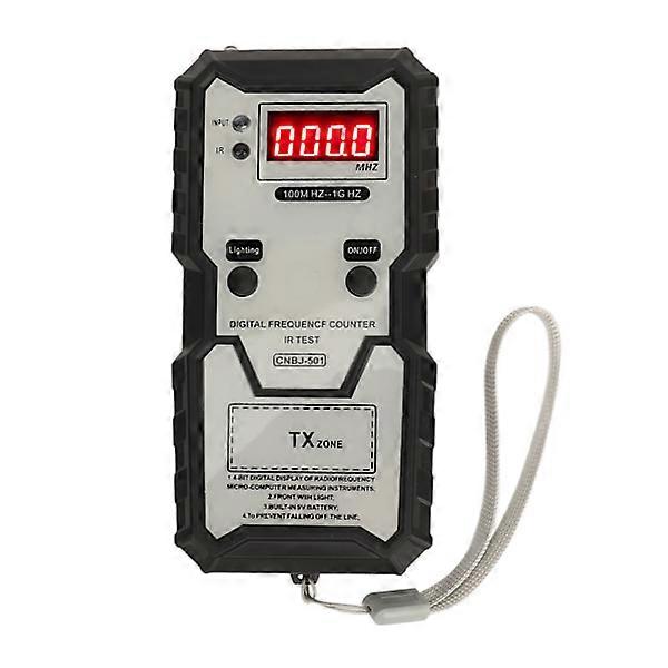 Remote Buttons Infrared Frequency Tester 100M HZ to 1G HZ Digital Display Key Fob Tester