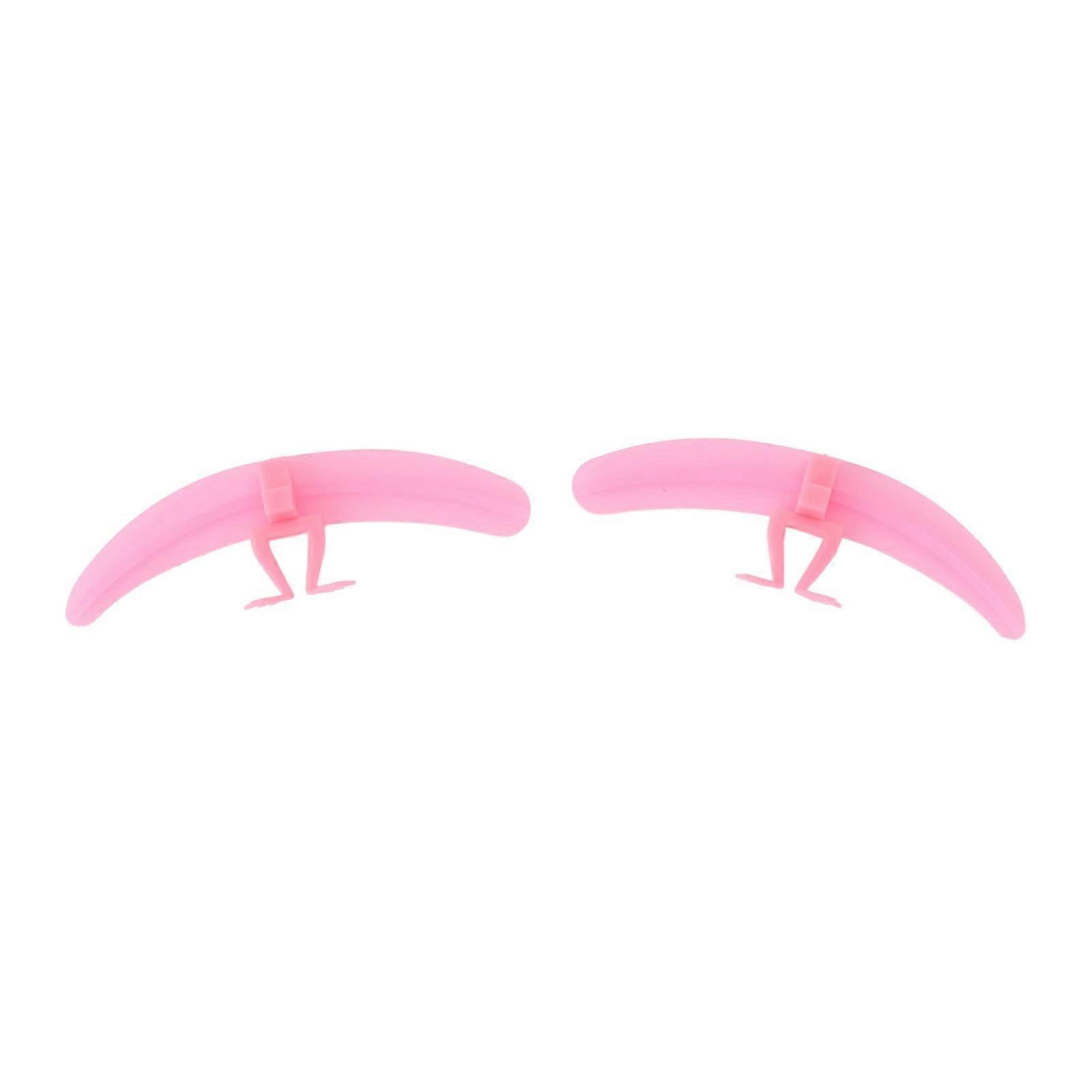 Eyelash Separator Tool Silicone Reusable Lash Assist Rose Red