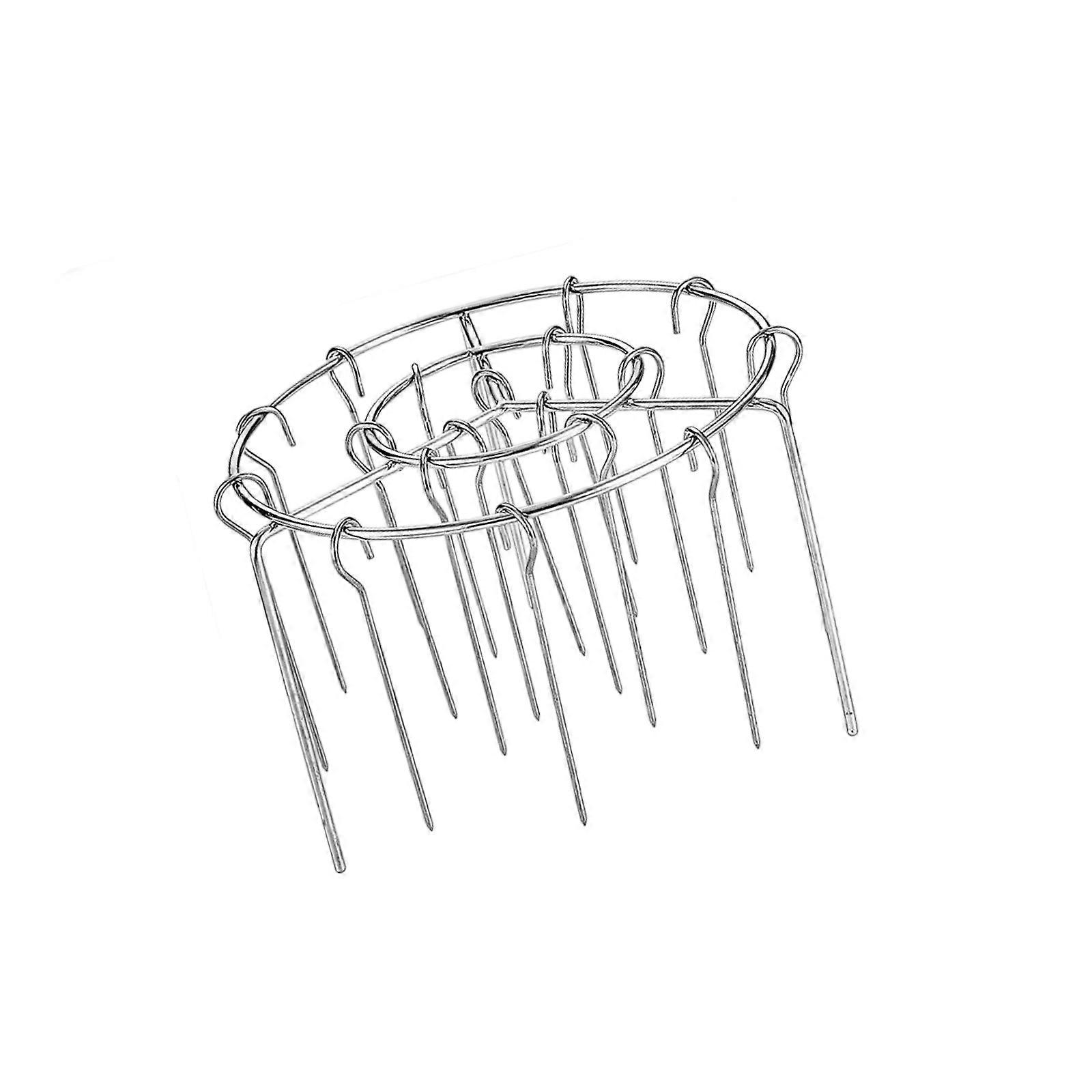 User Friendly Air Fryers Hanging Baking Needle BBQ Tool Detachable Vertical Barbecue Skewer Bracket for Oven Use  M