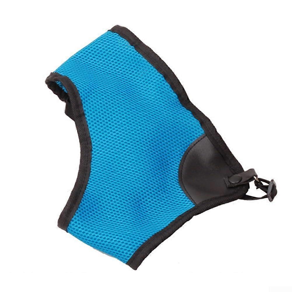 Chest Protect Tape Strap With Quick Release Buckle Adjustable Shoulder Support For Fitness Blue