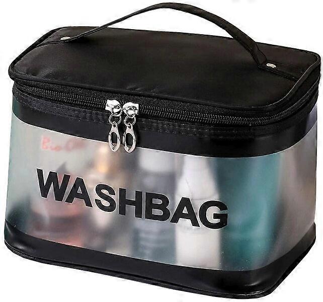 Ladies' makeup bag with a handle, waterproof, easy to clean and large capacity