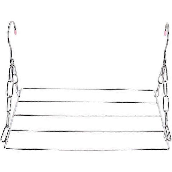 36-clamp windproof stainless steel clothes hanger for multi-scene use