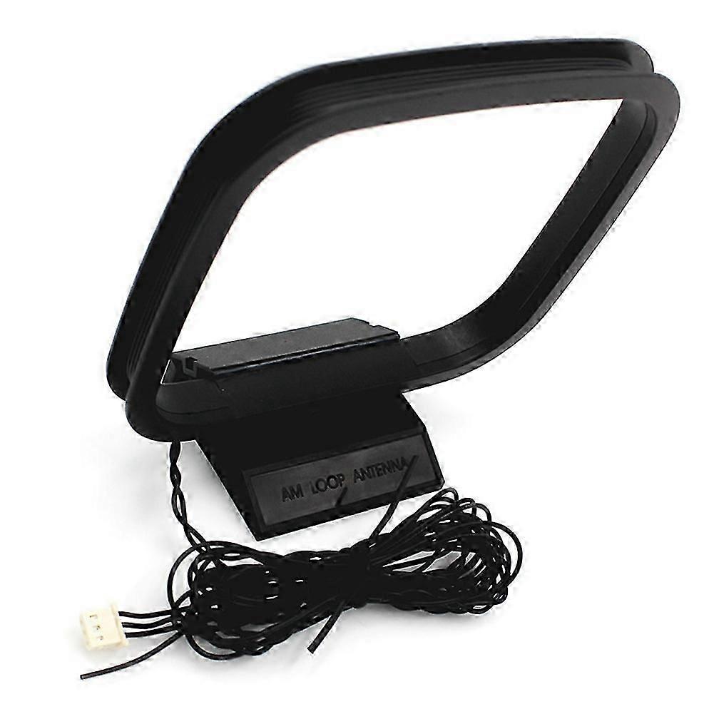 1PCS FM AM Loop Antenna for Receiver with 3-Pin Mini Connector for Sony Sharp Chaine Stereo AV Recei