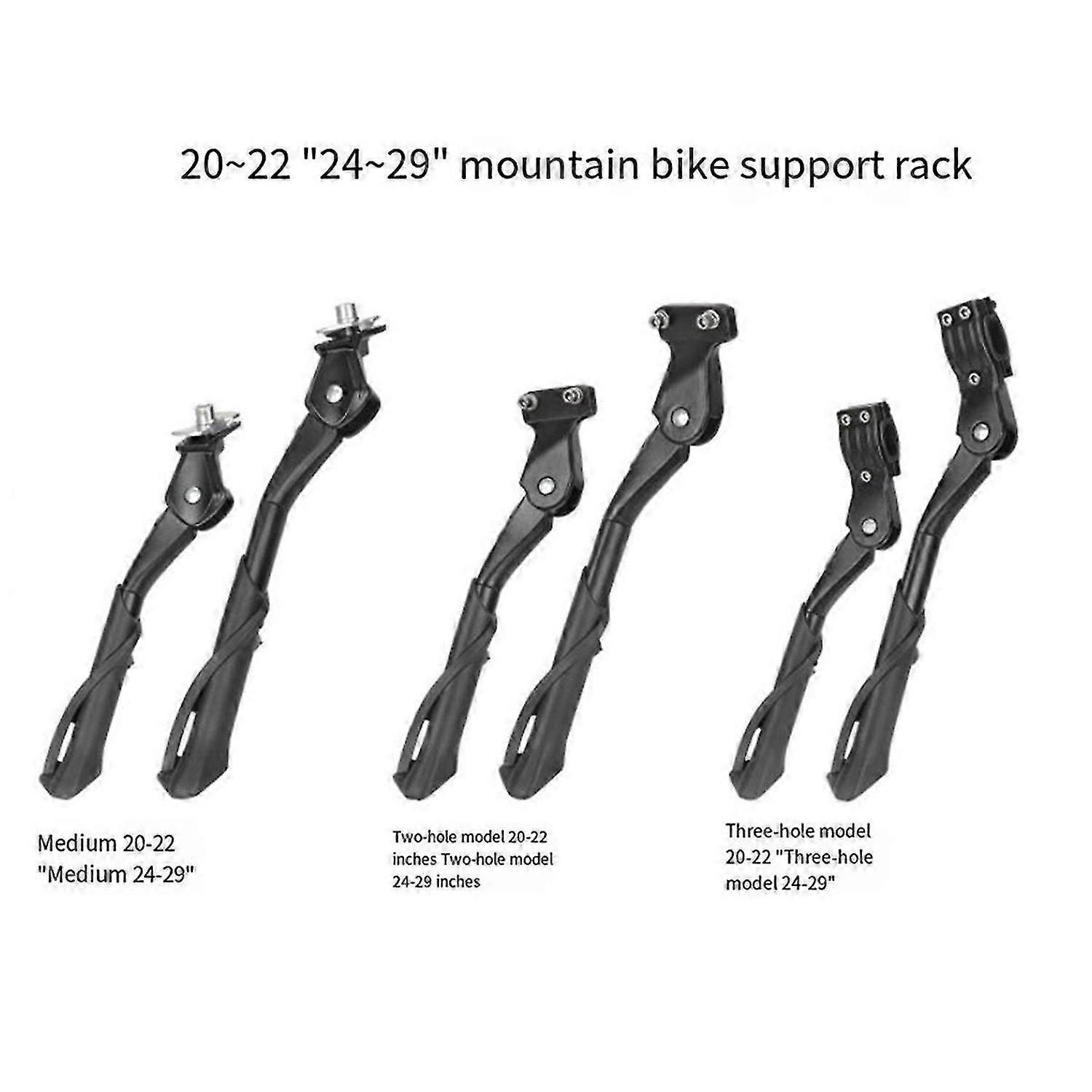 Bicycle Kickstand Support Rack Adjustable Length Parking Rack A