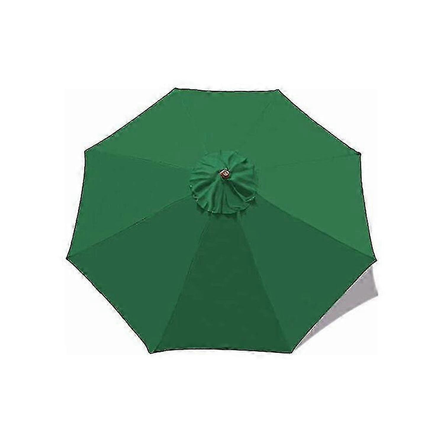 KINZON 2.7M,Toile de rechange pour parasol d'extrieur avec 8 baleines (auvent uniquement) Pour jardin, terrasse, cour, plage, piscine, march