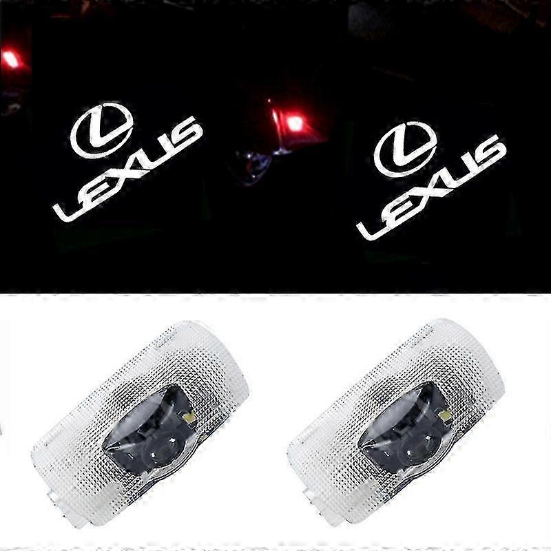For Lexus Welcome Lights Lexus LS RX ES IS LX Lexus Door Projection Ambient Lights (2 Pack)-ss
