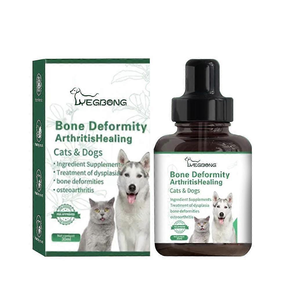 Pet Pain Relief Fluid Calming Aid for Cats Dogs Joint Support Repair Skin-Health