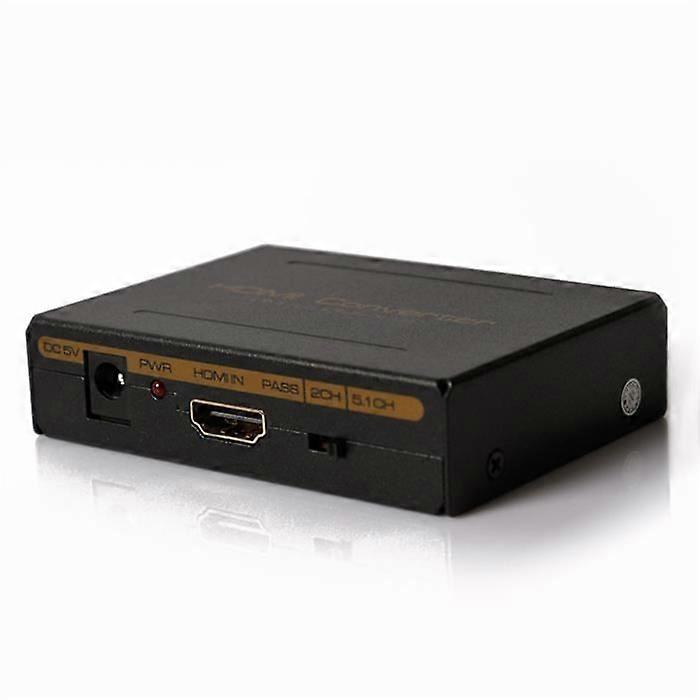 GETEK HDMI to HDMI + SPDIF + RCA L - R Audio Extractor Converter