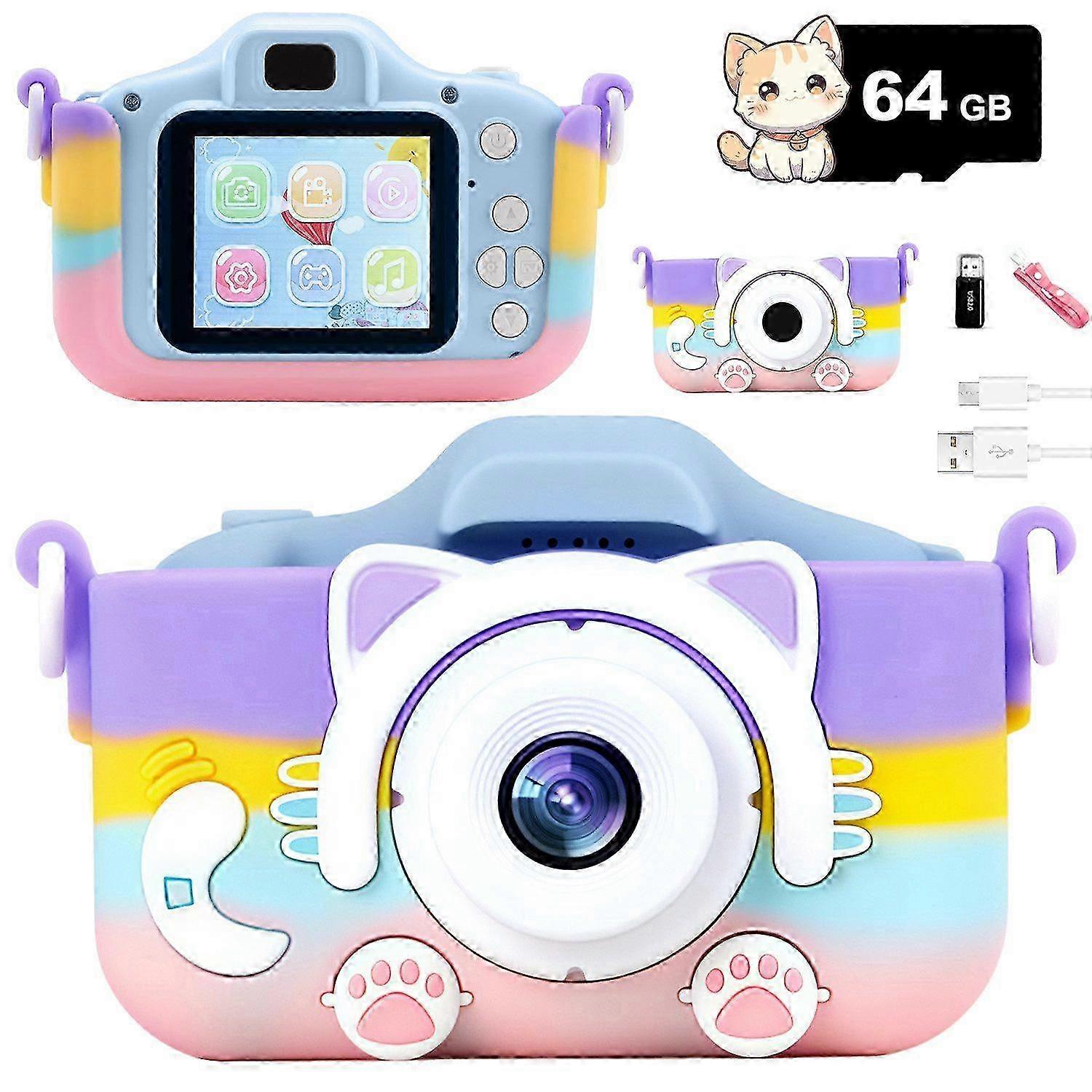 "Children's Camera: 20-Megapixel HD, 0-inch Screen"