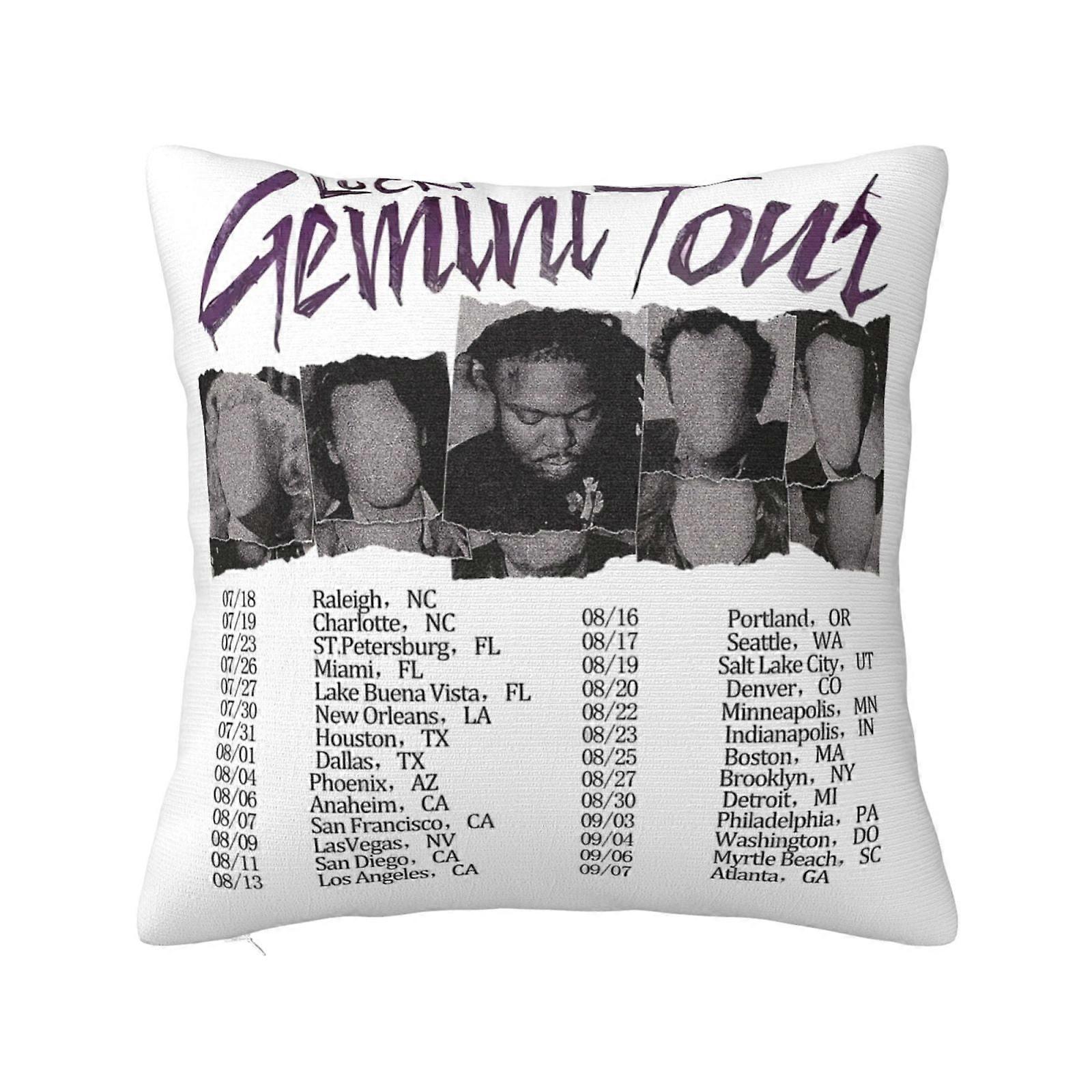 Lucki Super Soft Pillow Case Cover with Zipper for Bedroom, Sofa, Couch,Cozy Fuzzy Pillow Shams for All Seasons Square Pillow