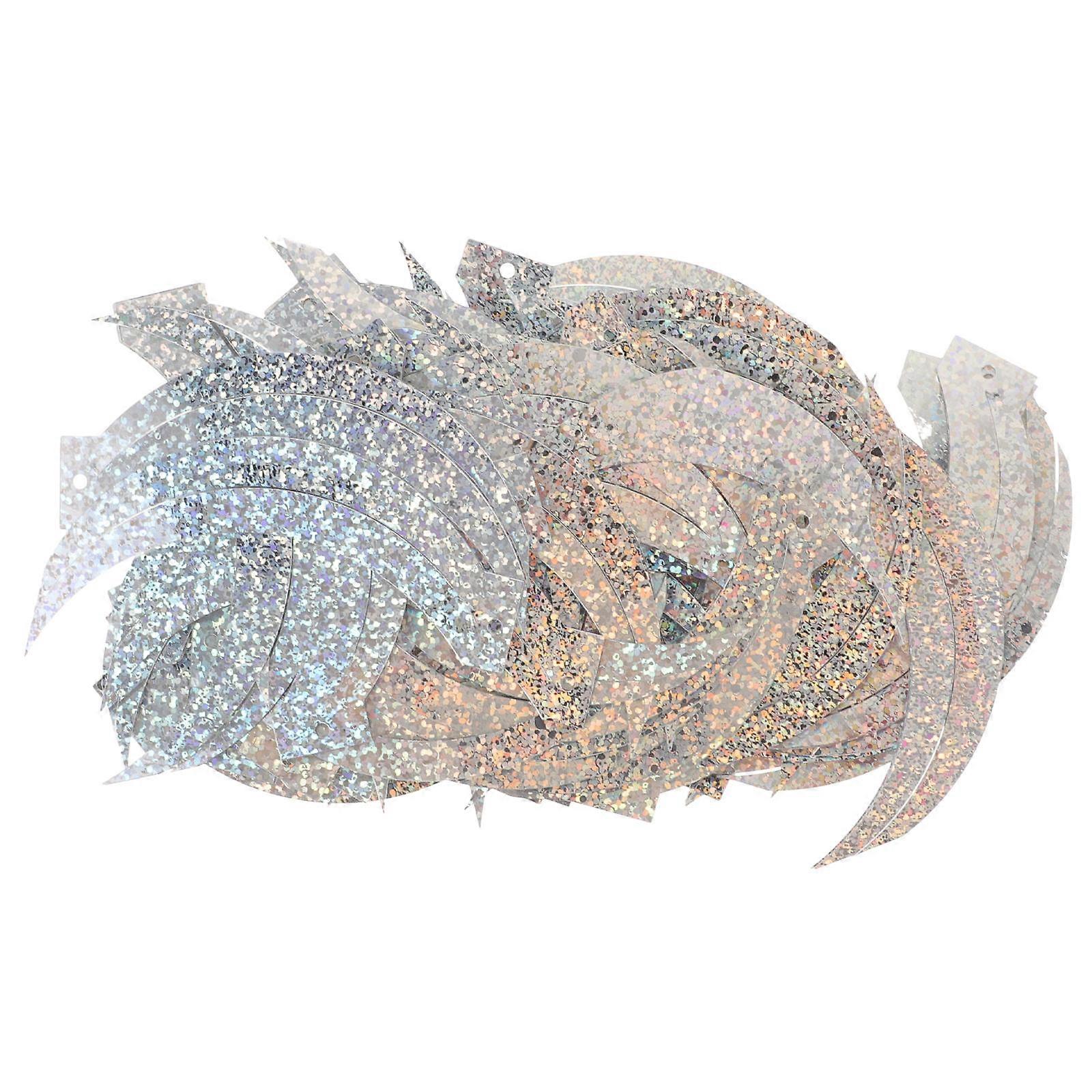 Loose Sequins Silver PVC Material for Clothing 400Pcs Shape