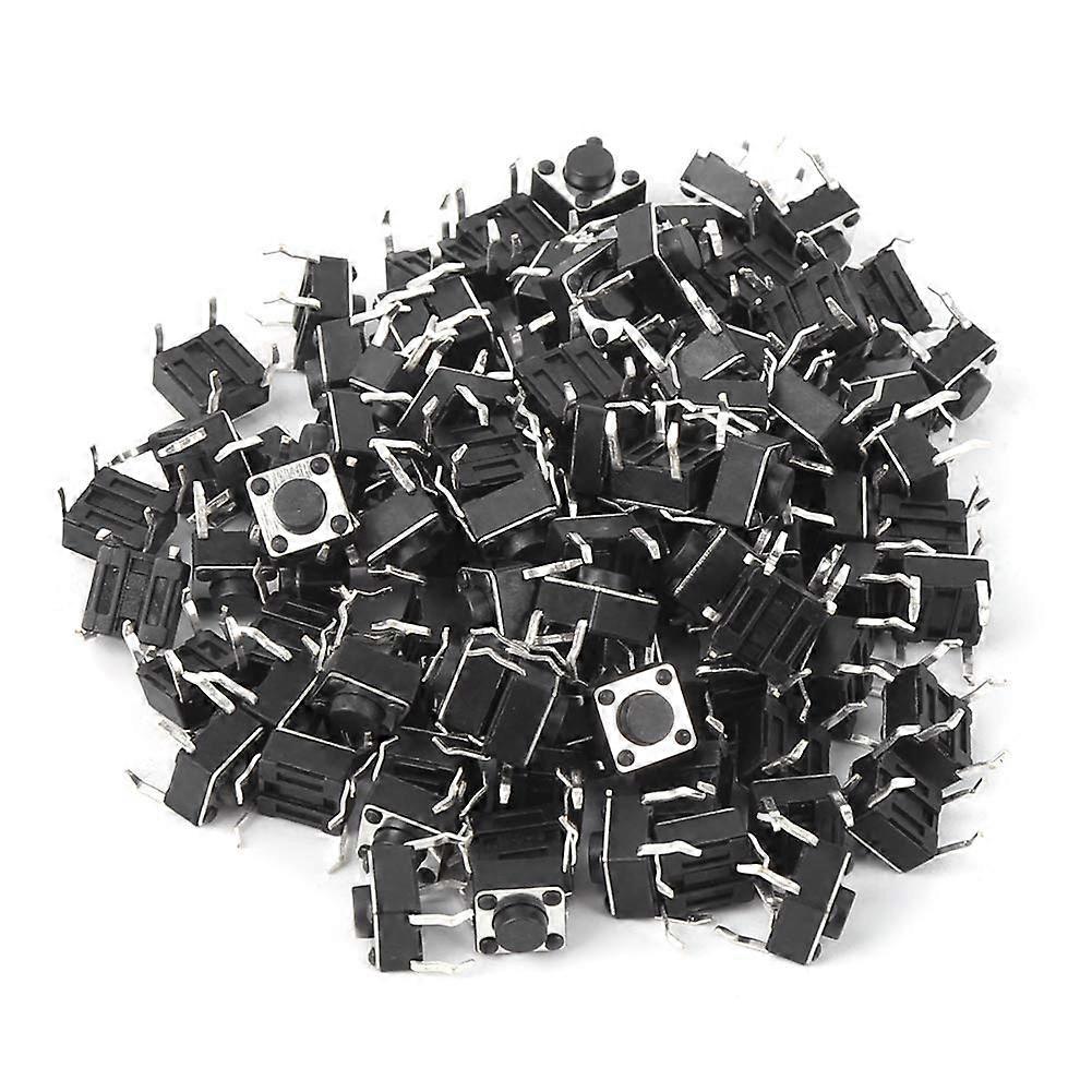 Tact Switch Micro Tact Switch Push Button Self Resetting Precision Durable Mini Tact Switch For PCB Projects