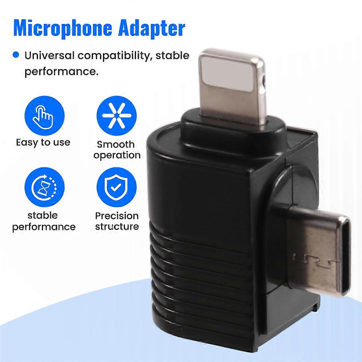 A100 Microphone Adapter Type-C to for interface Adapter Port for 15 16 Android Smartphone