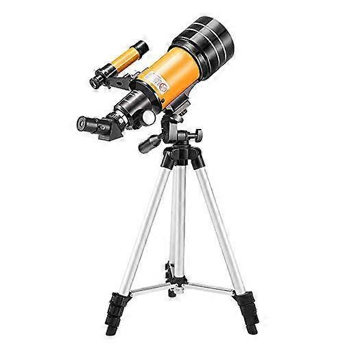 Telescope For Adults, 150X Magnification Refraction Astronomical Telescope Moon Viewing Photo Clip Binoculars
