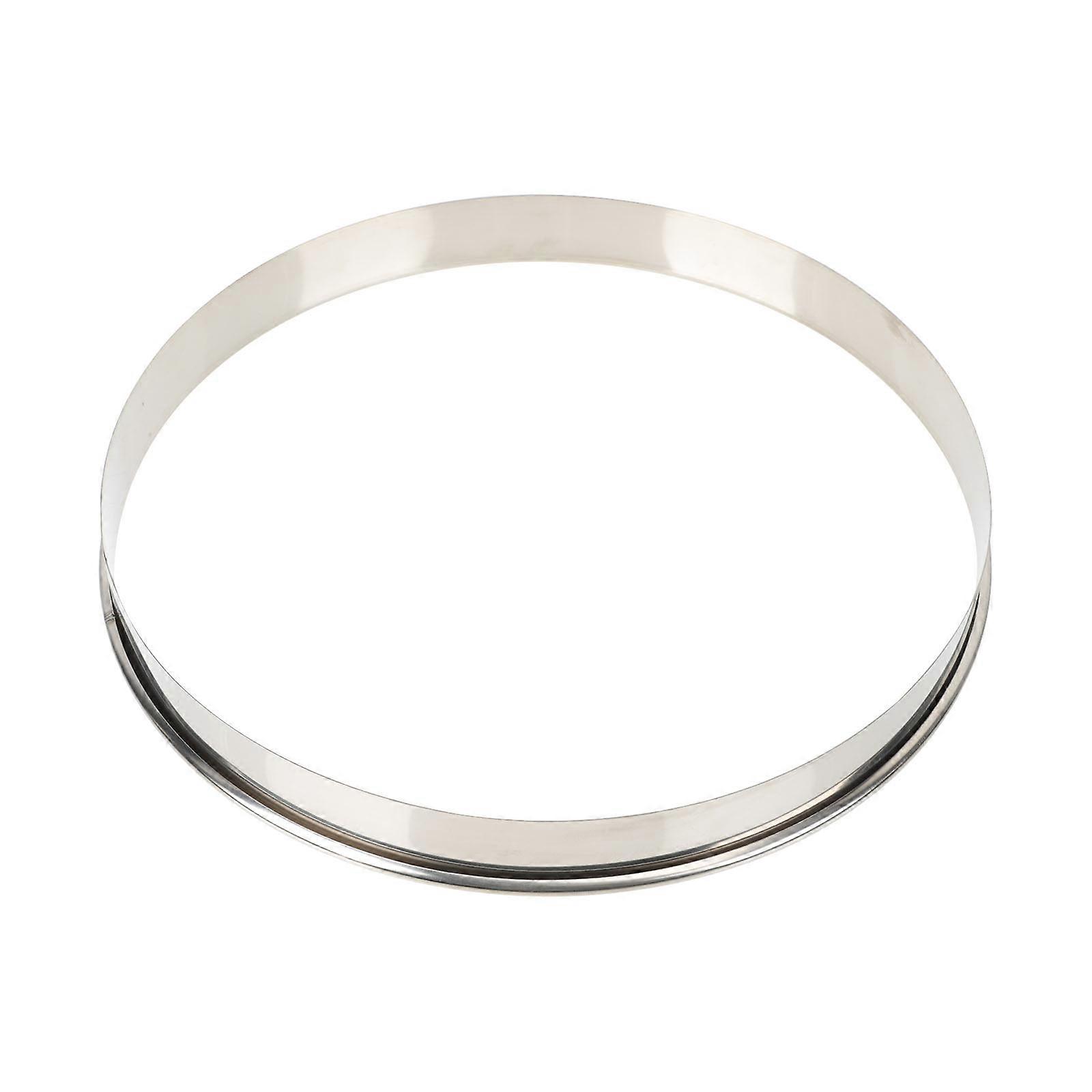 Pizza Ring Pastry Ring Pizza Saucing Tool for Home Stainless Steel