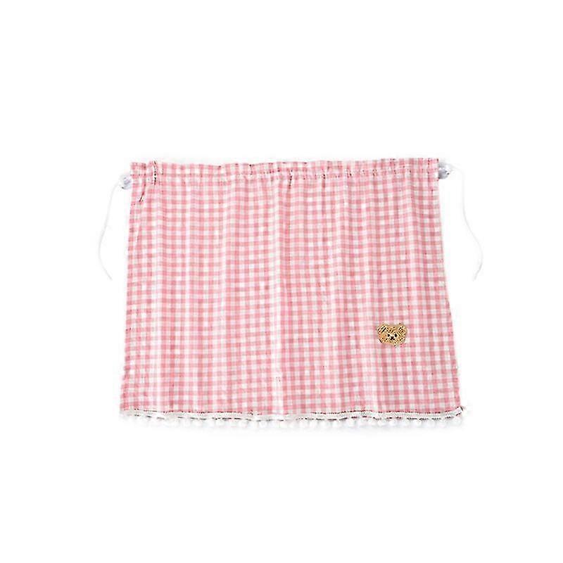 Universal Car Sun Shade Curtains Cute Cartoon Lattice Car Styling Rear Side Window Windshield Sunshade Protect Window Curtains 2025