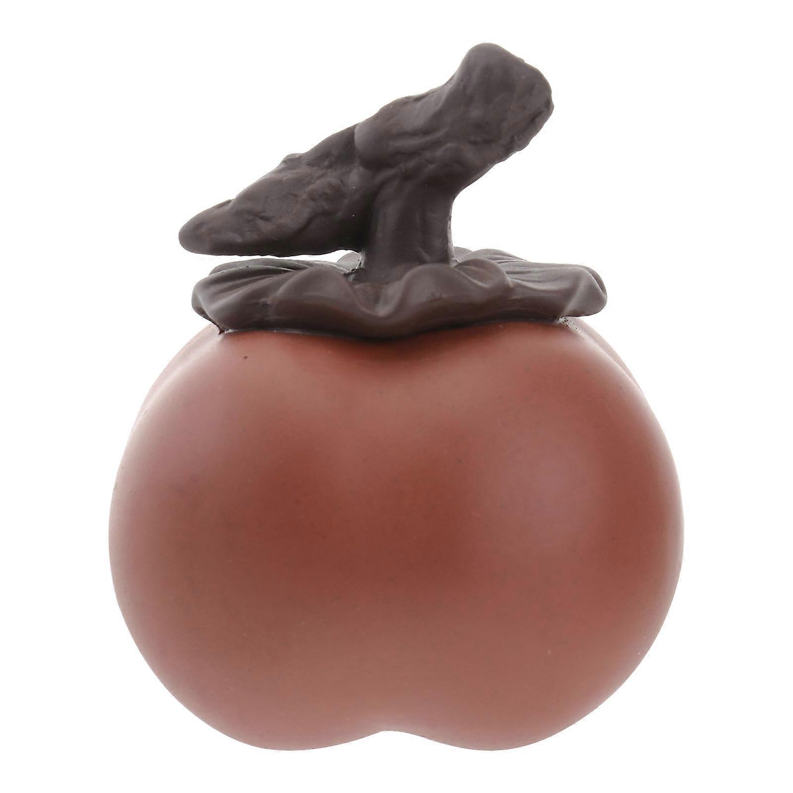 Orange Tea Pet Persimmon Design for Home Decor 6Pcs Collection