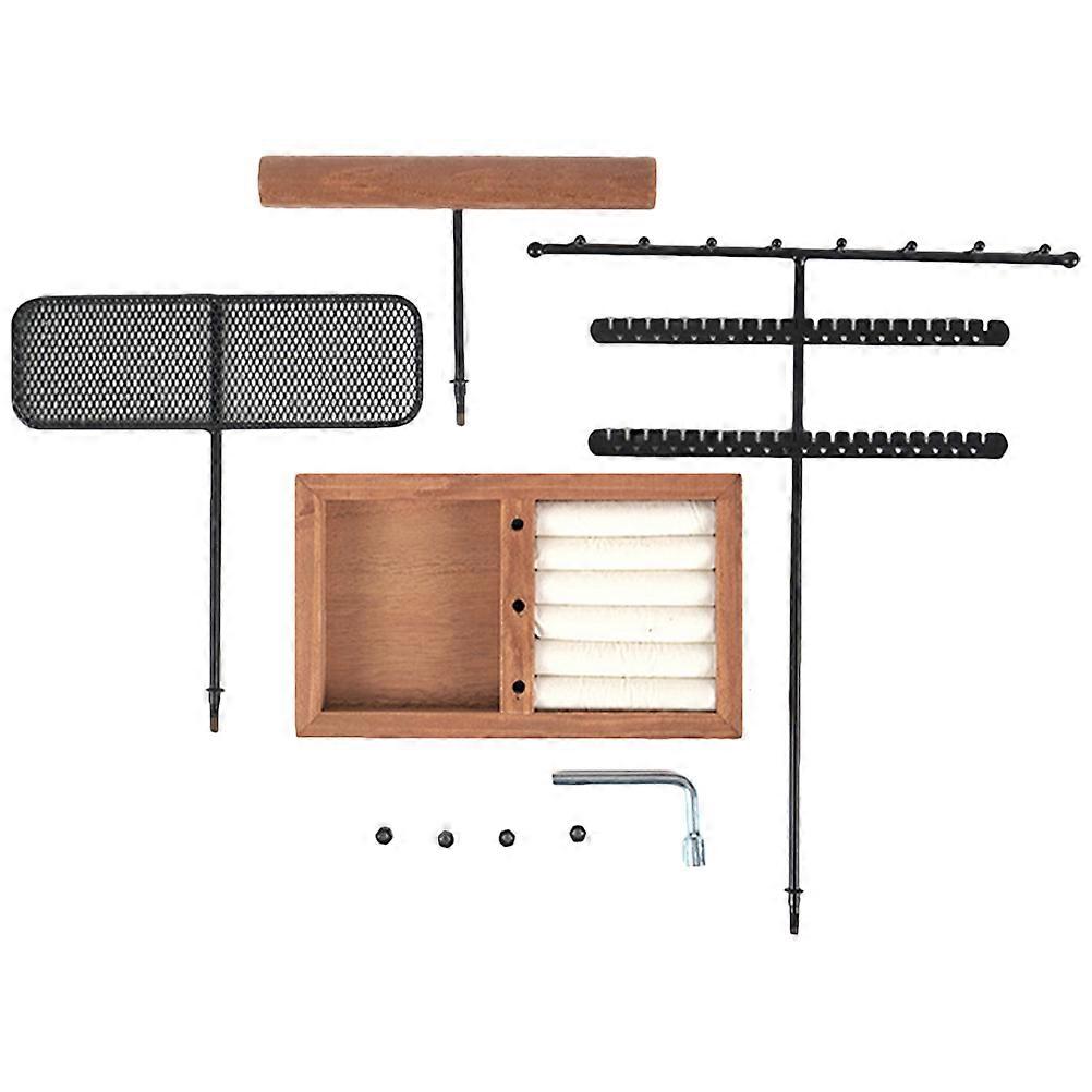 Jewelry Storage Rack 2Pcs Earring Display Holder For Craft Displays And Countertops Stable Bottom Design Prevent Messy