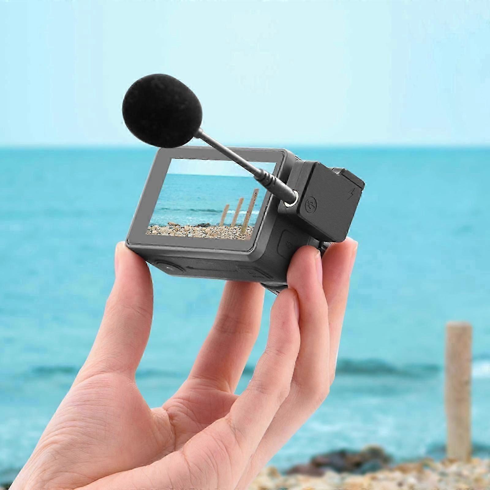 Microphones Audio Adapter For Dji Action Camera