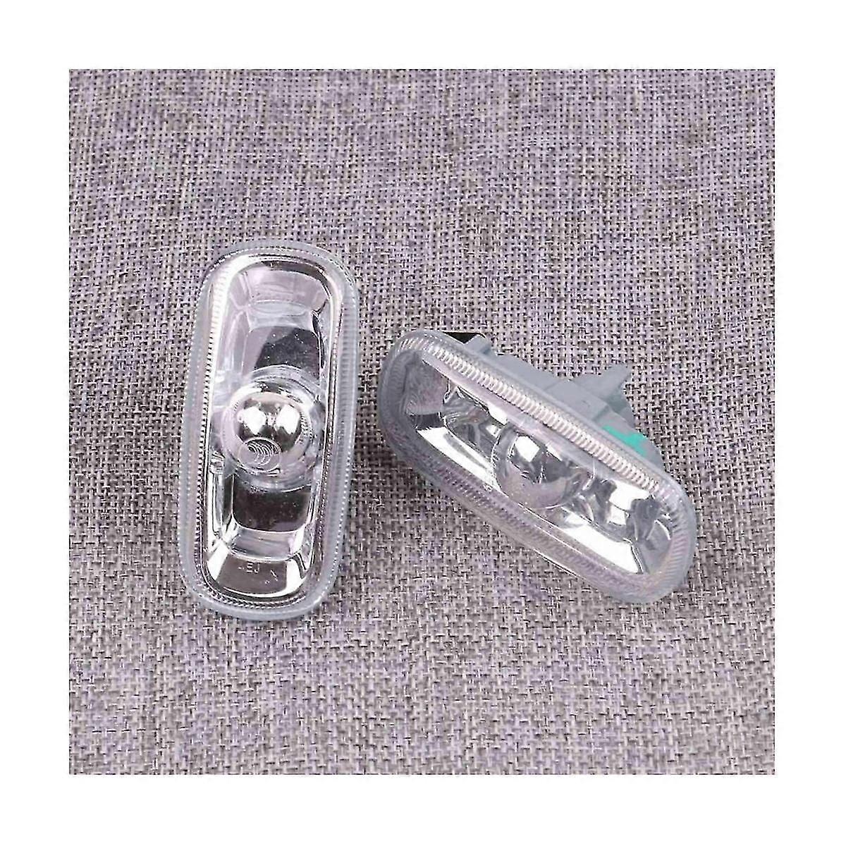 Couvercle Clignotant Latéral Transparent Deror Pour Peugeot 208 2012-2017 - Remplacement Lentille Rétroviseur Gauche