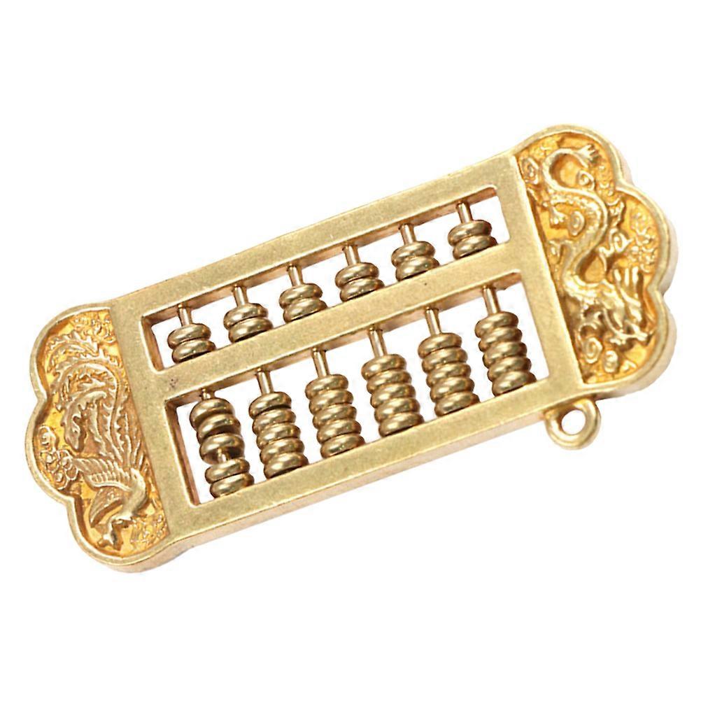 Portable Creative Keyring Abacus Decoration Accessories Ideal For Keys With High Hardness Technology 2Pcs