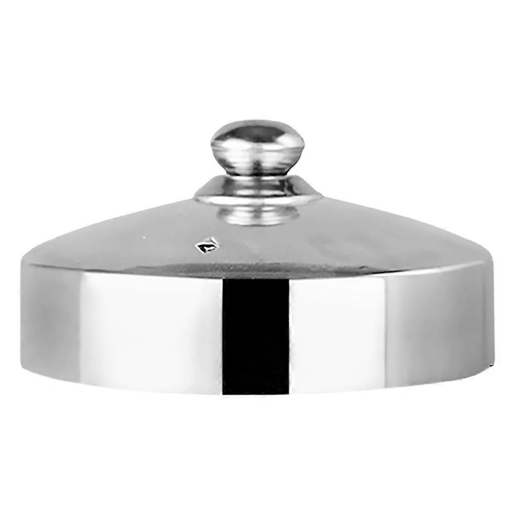 Dome Pot Lid 2Pcs Silver Kitchen Accessory Perfect For Professional Chefs Ensuring Effective Steaming